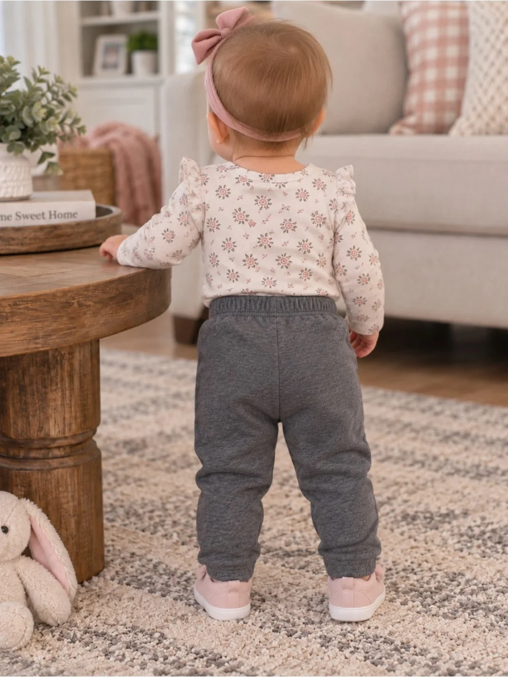 Carter's Gray Sweatpants - 9 Months